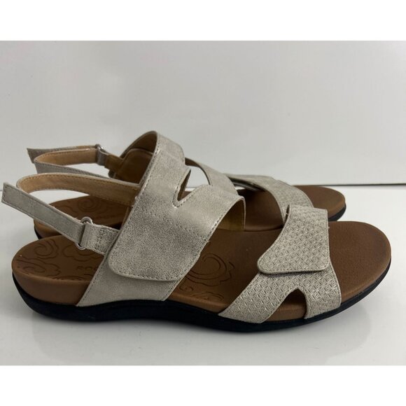 Rockport Shoes - Rockport Women Ridge Asymmetrical Sandals Metallic Gold Size 8.5